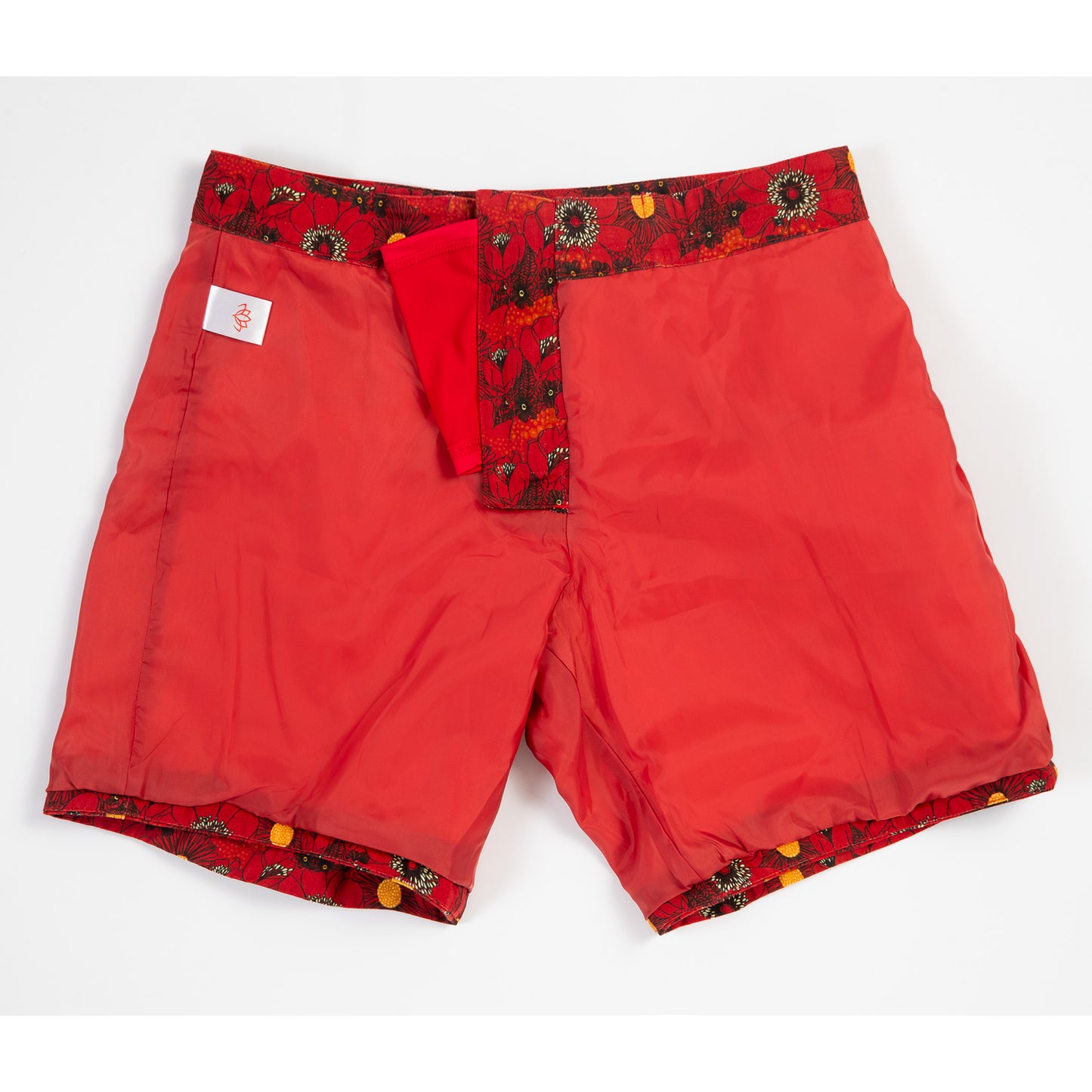 Canvas Boardshorts | Red