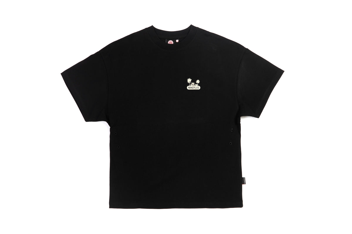 Nineplus T-Shirt | Gullwing | Black | Box Fit
