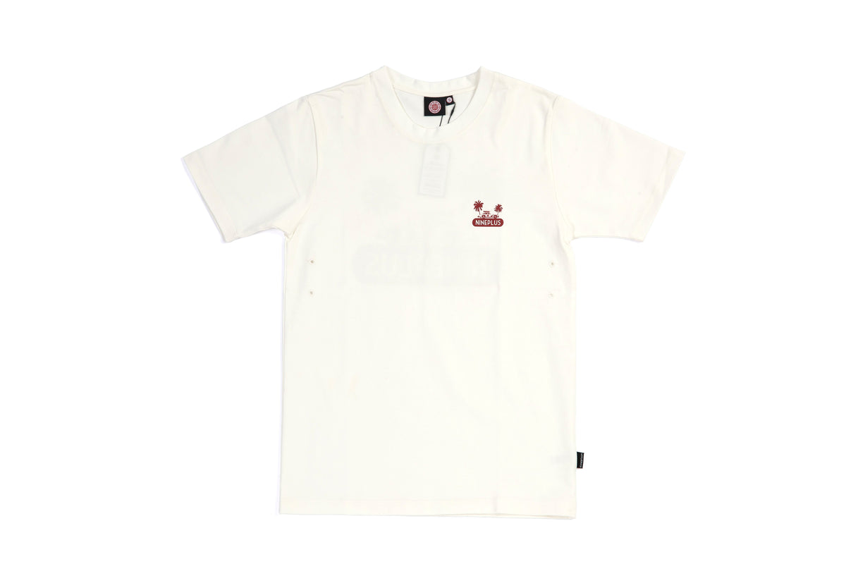 Nineplus T-Shirt | Gullwing | White | Slim Fit