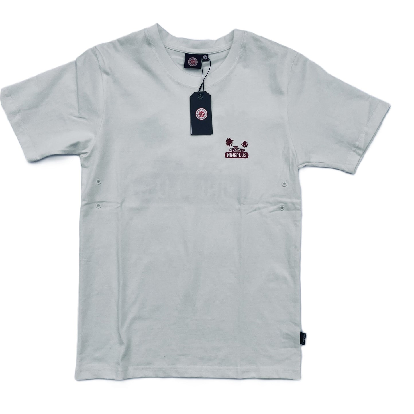 Nineplus T-Shirt | Gullwing | White | Slim Fit