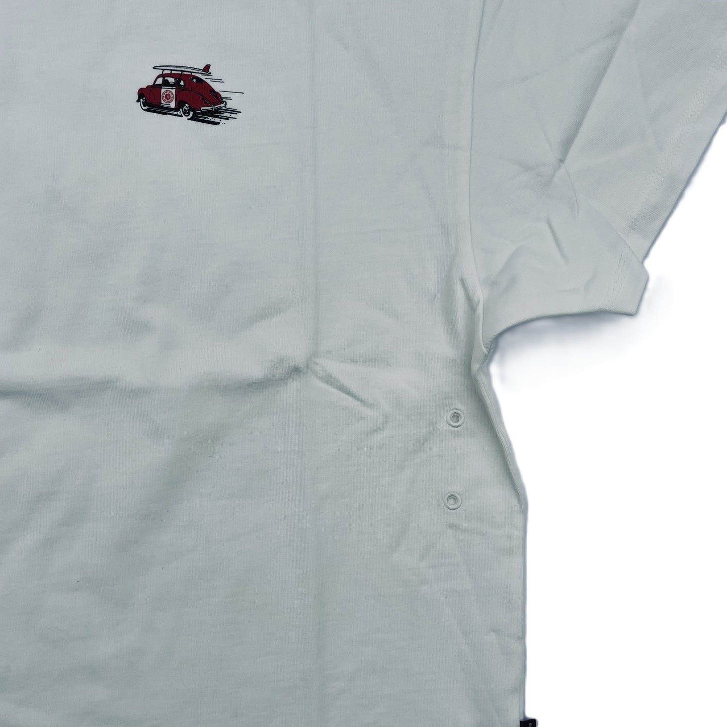 Nineplus T-Shirt | Gone Surfin | White | Box Fit