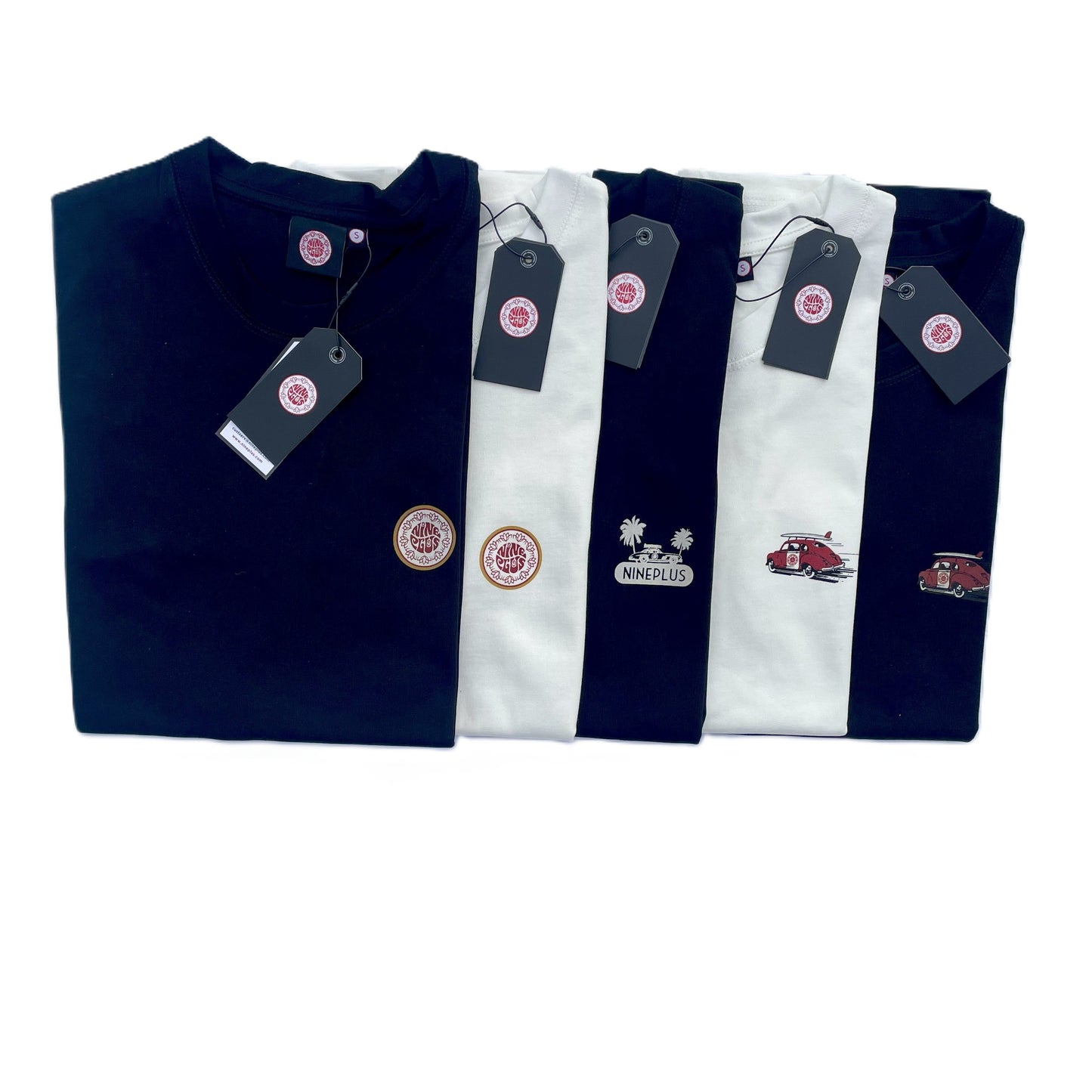 Nineplus T-Shirt | Joplin | White | Slim Fit