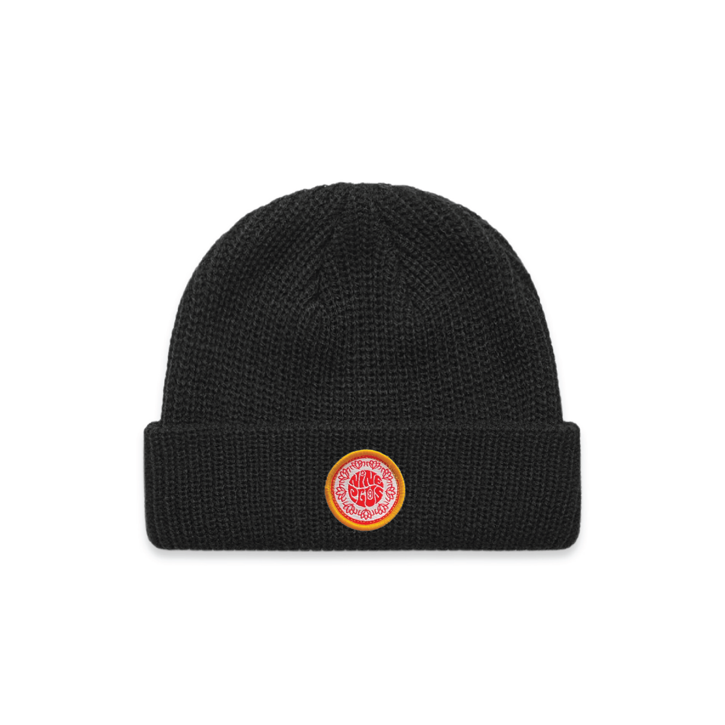 Nineplus Beanie | Joplin Patch (Black)