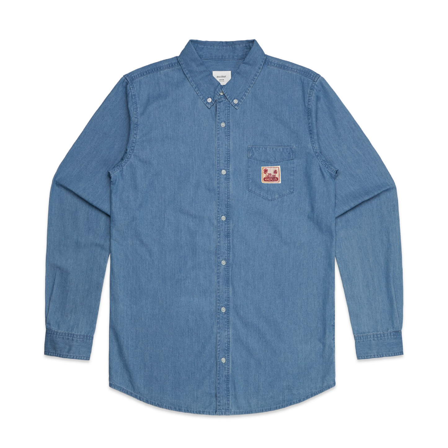 Nineplus Denim Shirt | Mercedes Patch