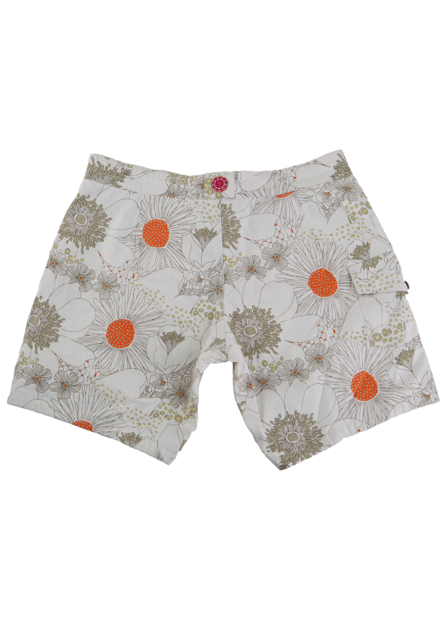 Chambray Boardshorts | White