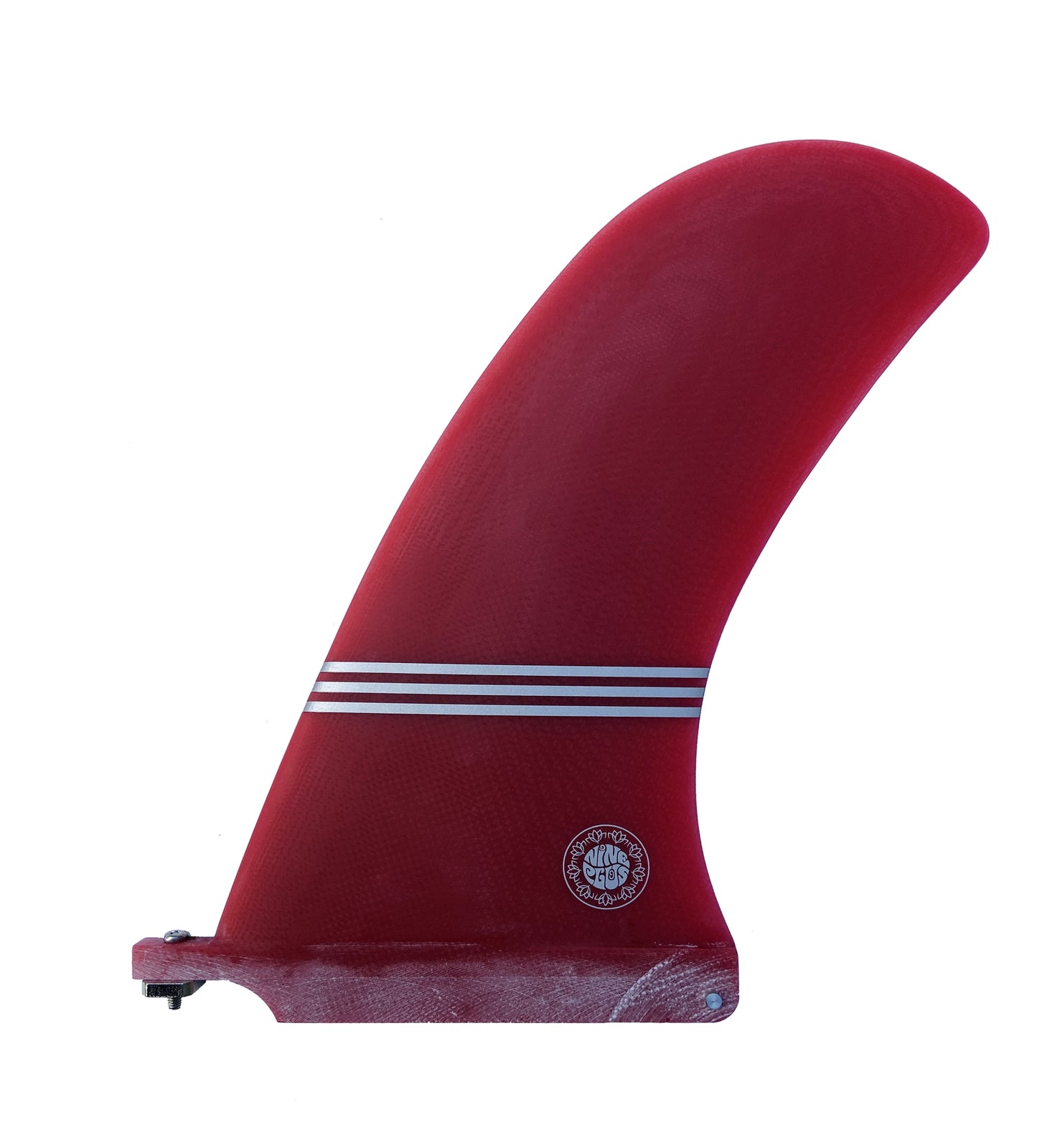 Nineplus Tribute Keel Fin | 9" | Wine Red