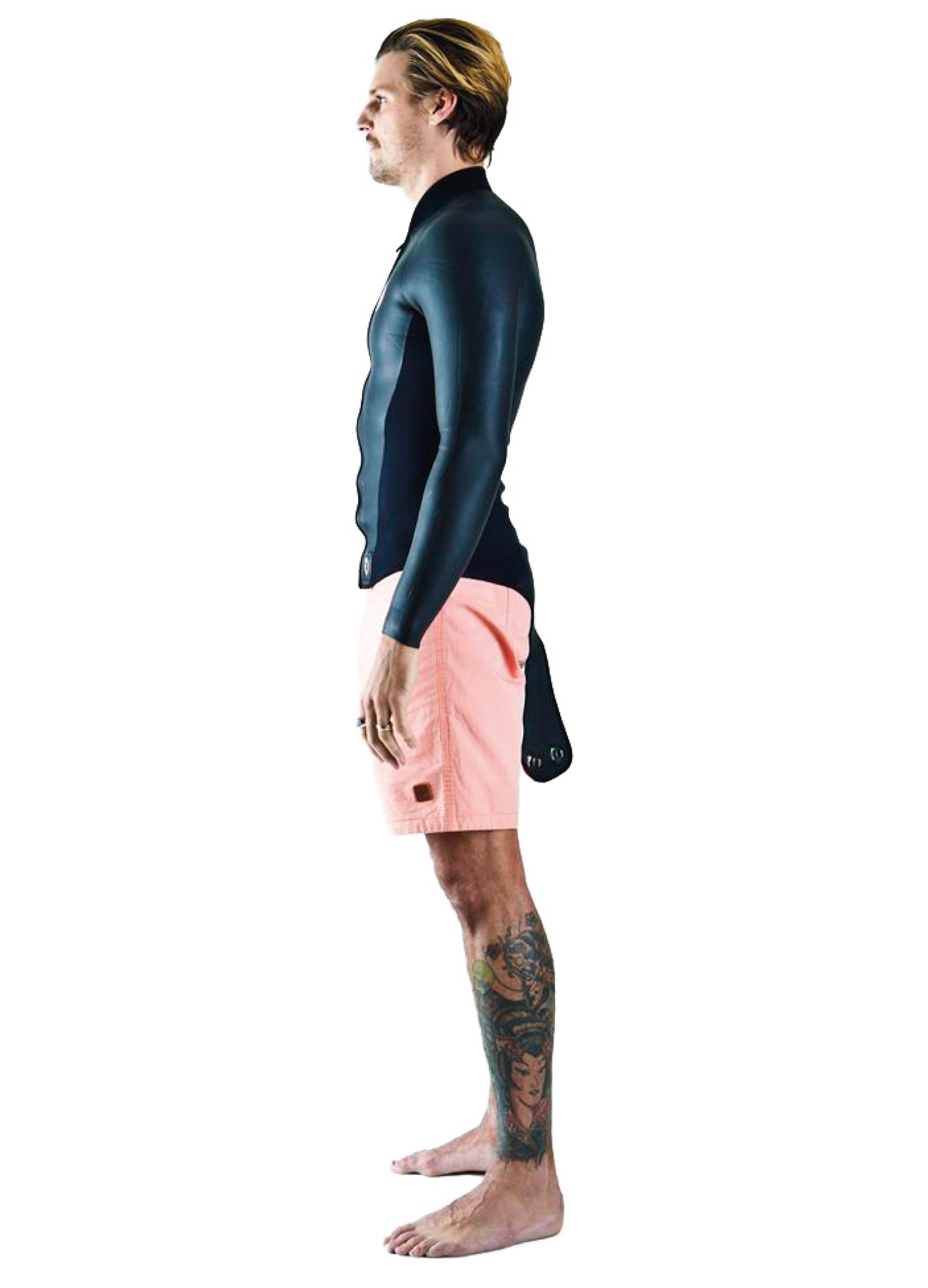 Chambray Boardshorts | Orange