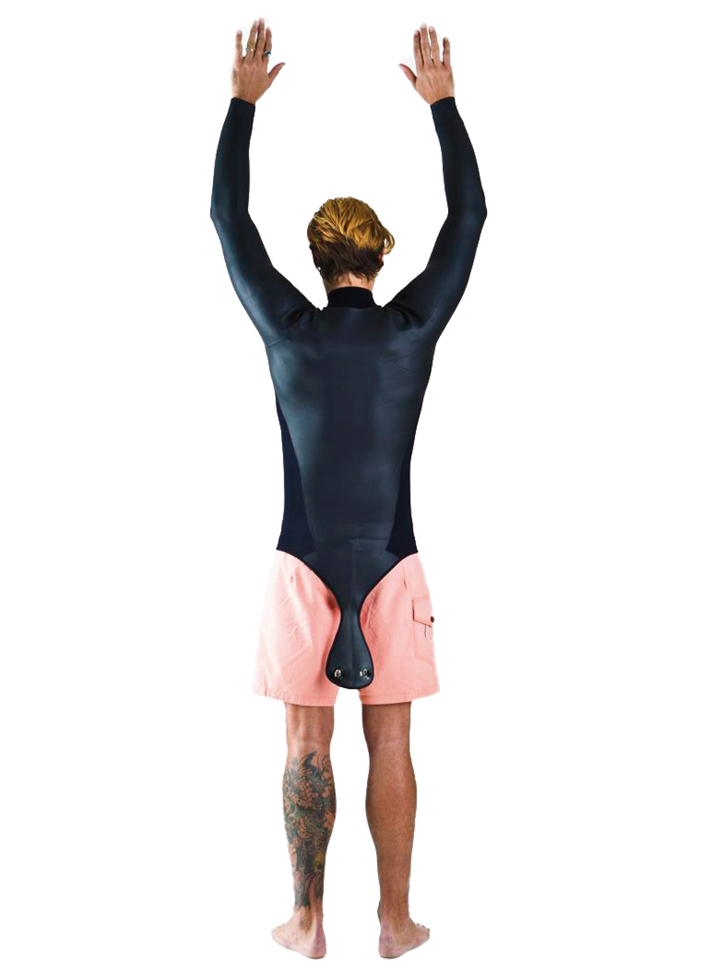 Chambray Boardshorts | Orange