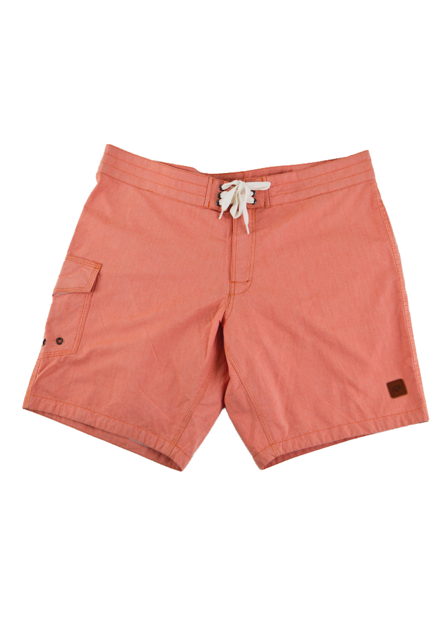 Chambray Boardshorts | Orange