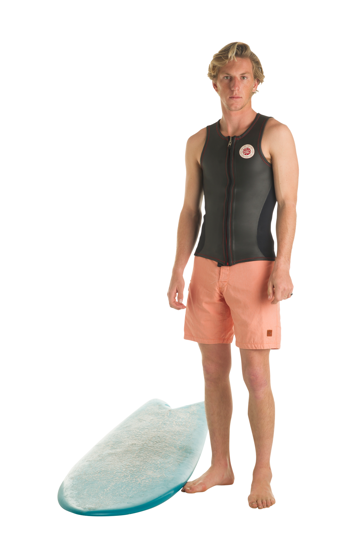 Chambray Boardshorts | Orange