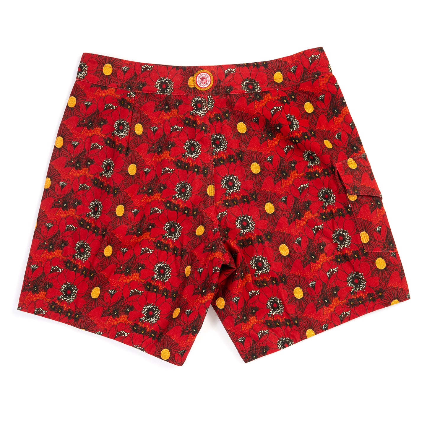Canvas Boardshorts | Red