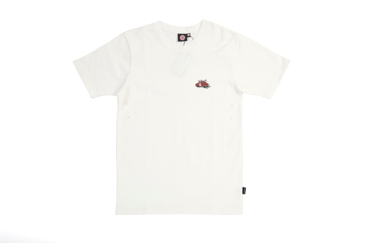 Nineplus T-Shirt | Gone Surfin | White | Slim Fit