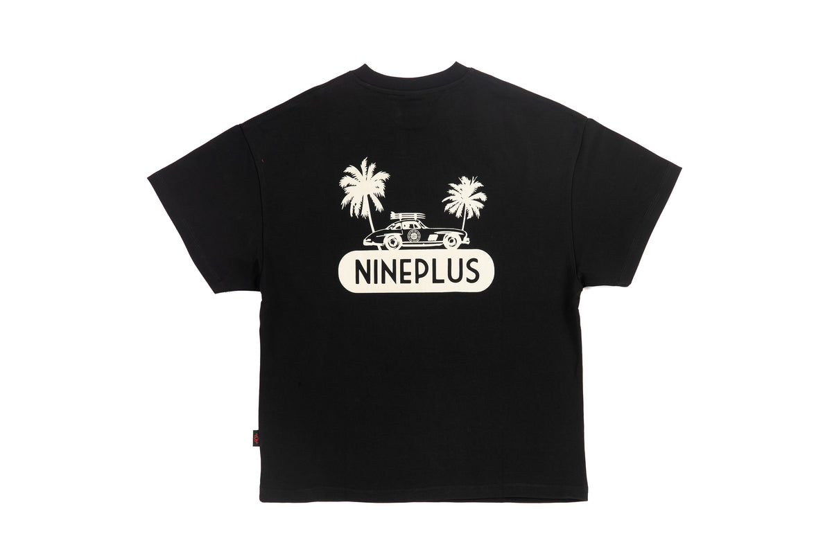 Nineplus T-Shirt | Gullwing | Black | Box Fit