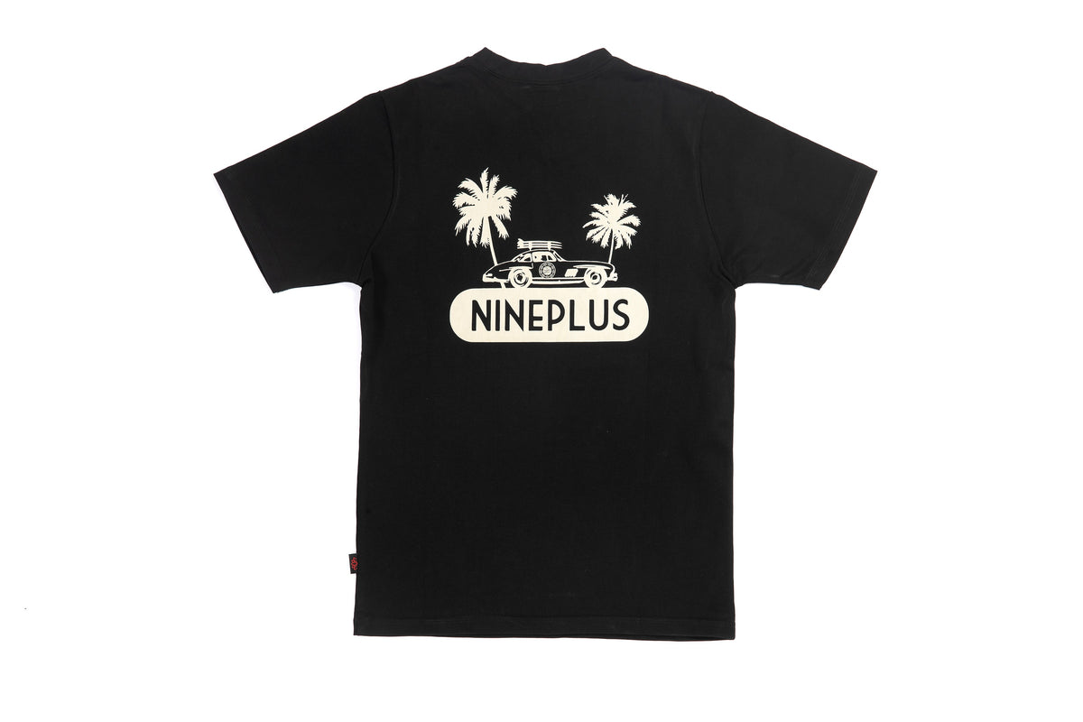 Nineplus T-Shirt | Gullwing | Black | Slim Fit