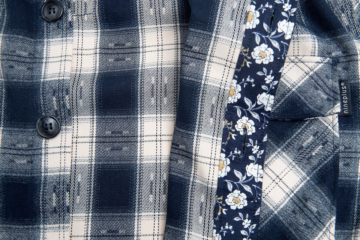 Flannel Shirt | Navy