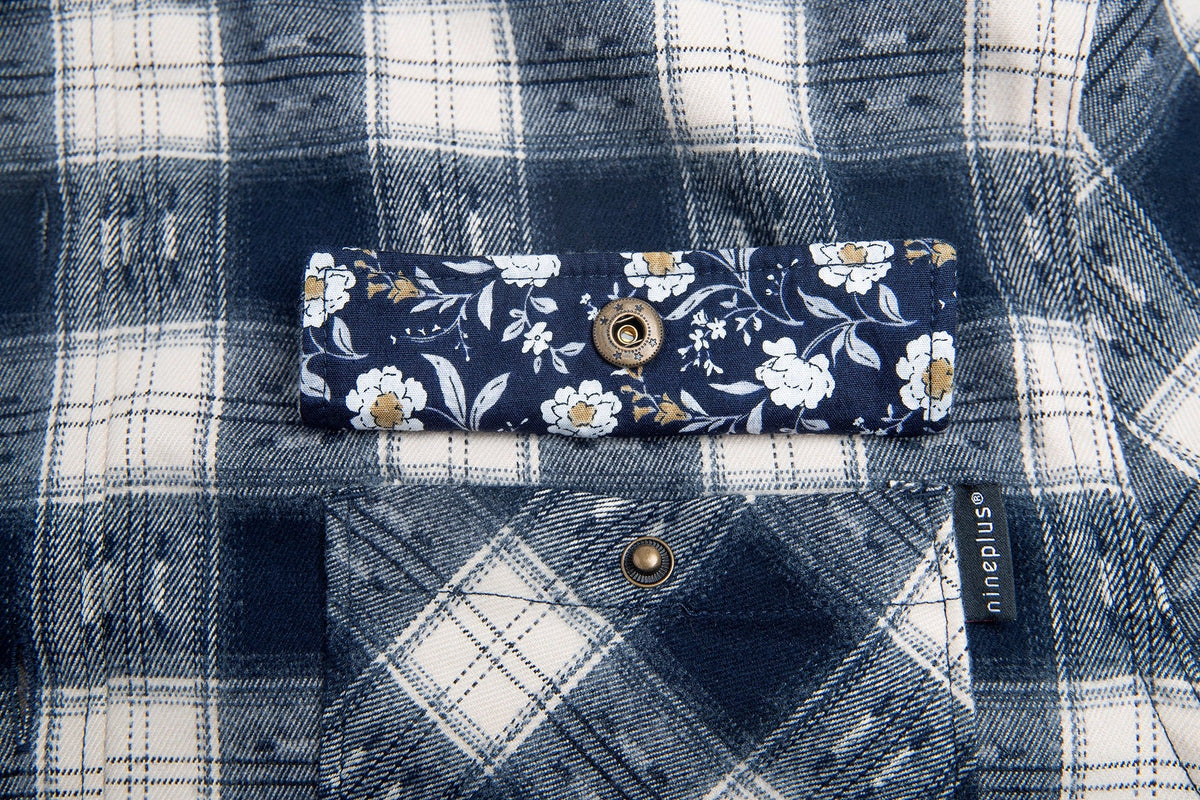 Flannel Shirt | Navy