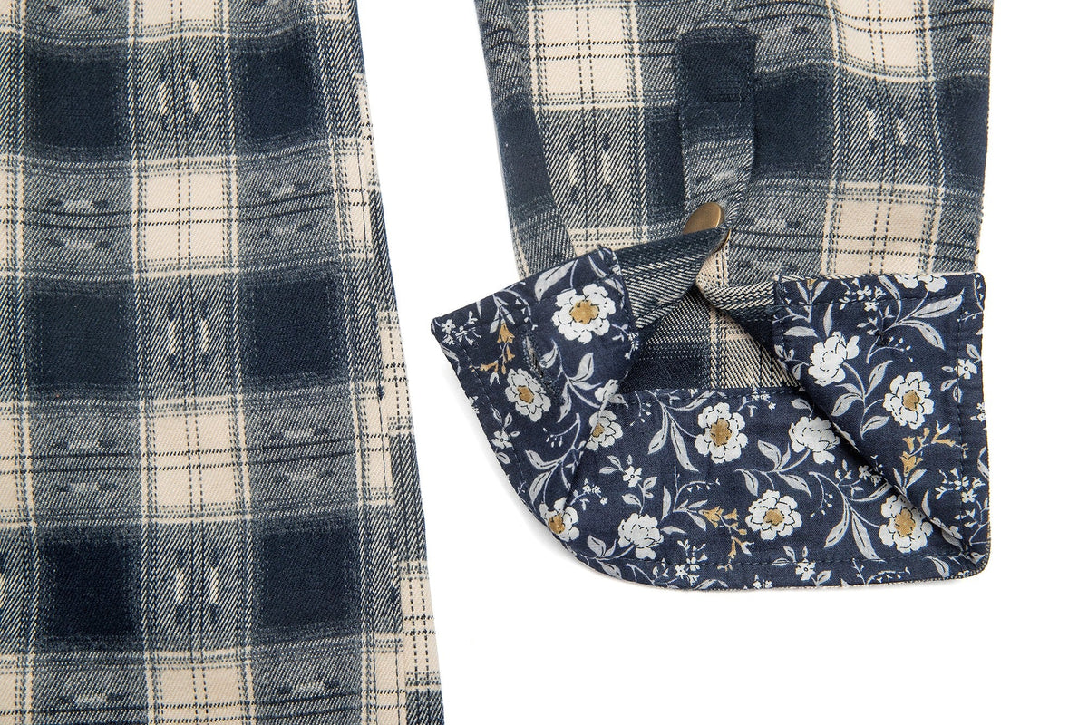 Flannel Shirt | Navy