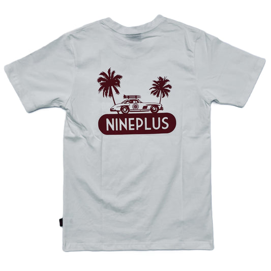 Nineplus T-Shirt | Gullwing | White | Slim Fit