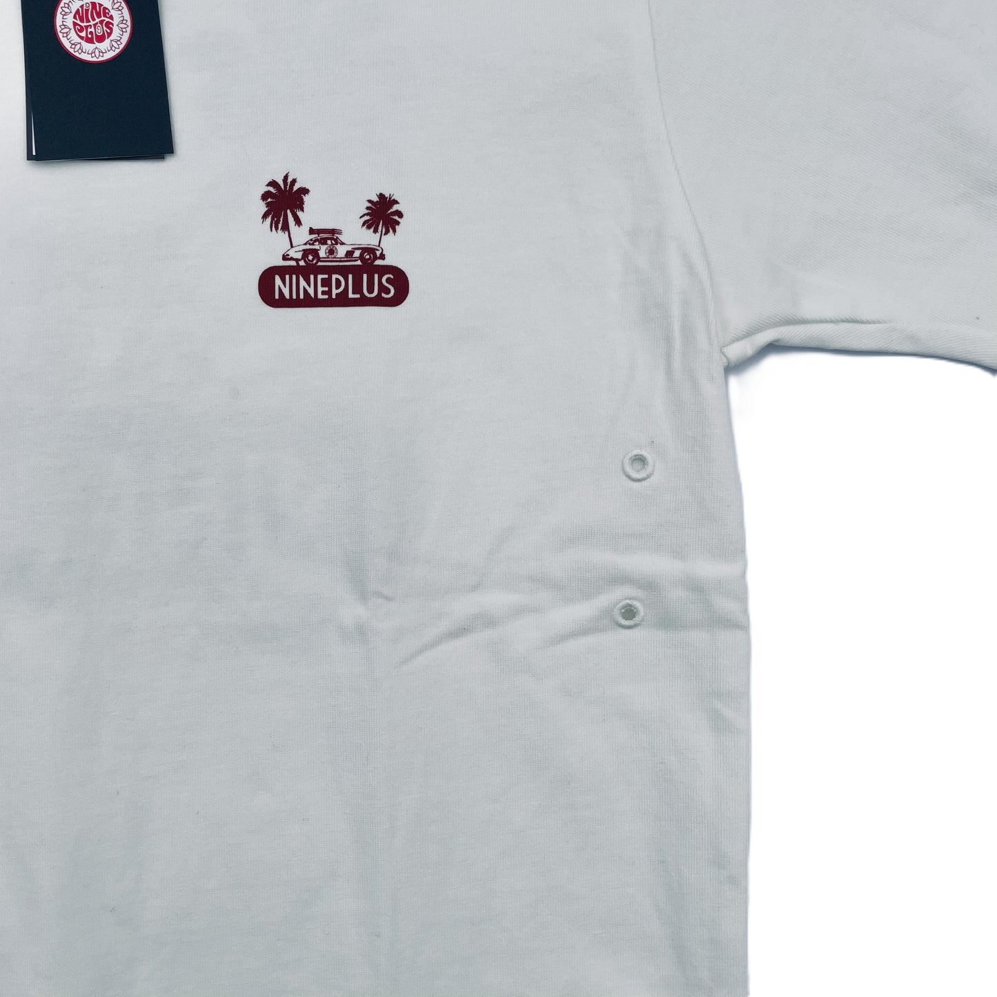 Nineplus T-Shirt | Gullwing | White | Slim Fit