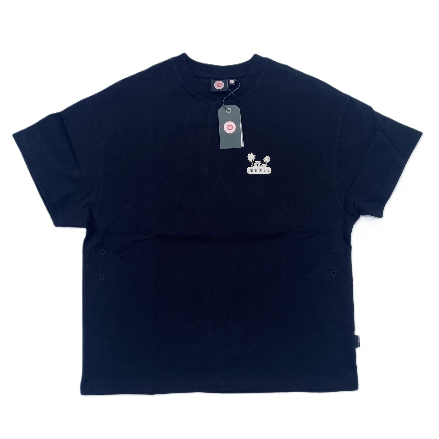 Nineplus T-Shirt | Gullwing | Black | Box Fit