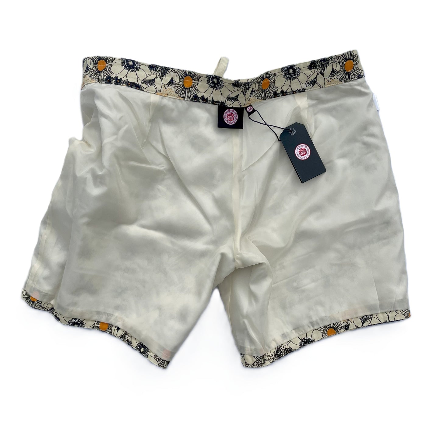 Canvas Boardshorts | Cream Floral