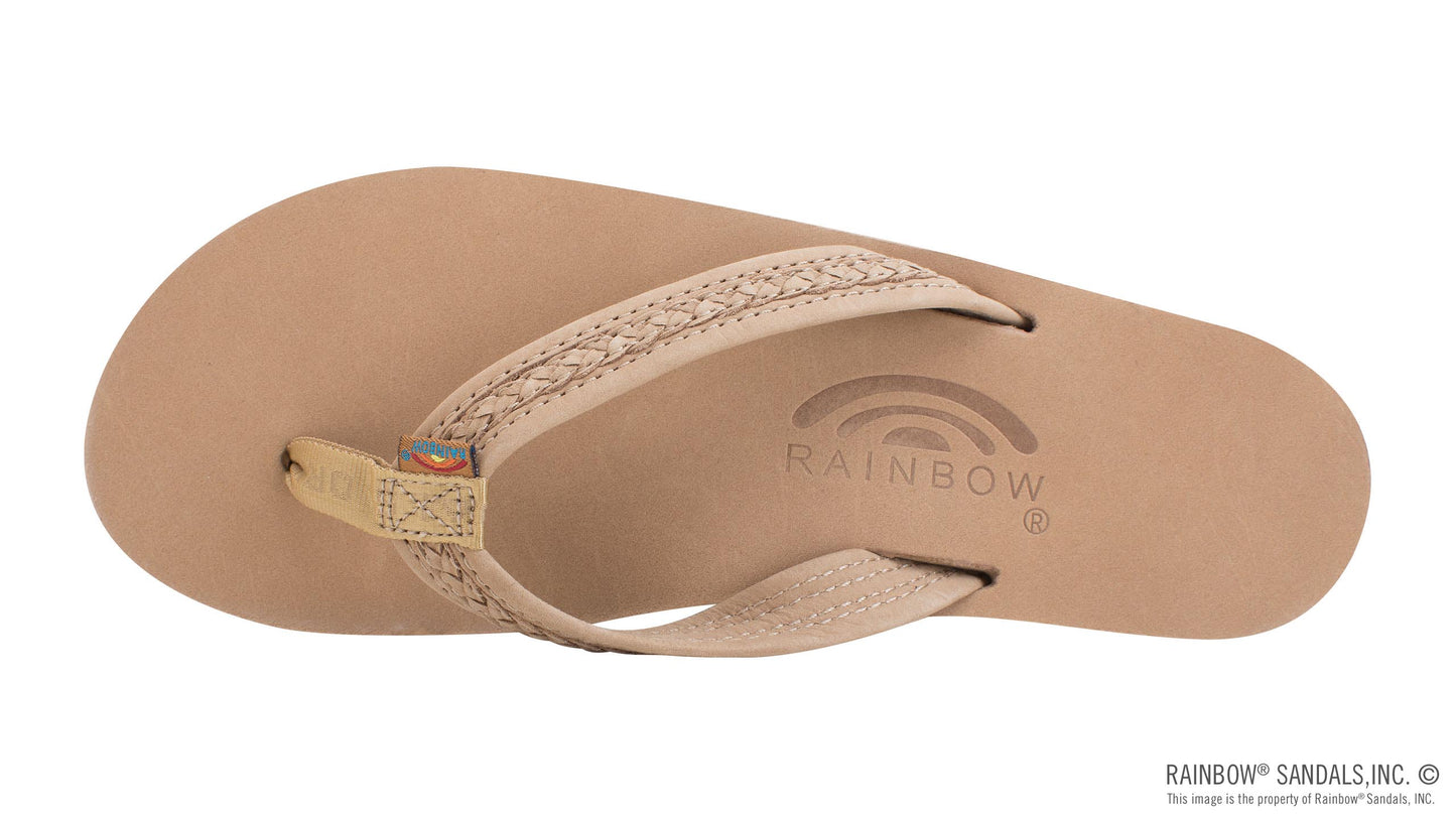 Rainbow Ladies | Willow Double Arch | Premier Leather Sandal (Sierra Brown)