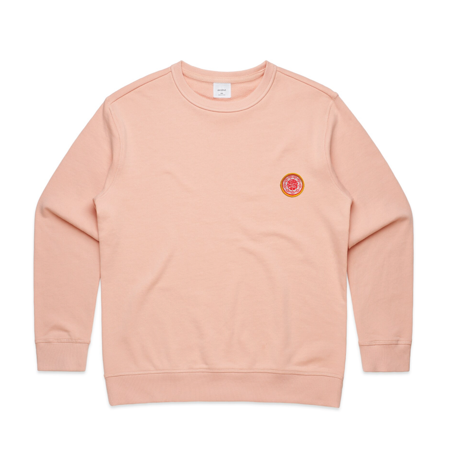 Nineplus Ladies Sweatshirt | Joplin Patch (Pale Pink)