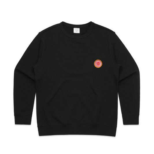 Nineplus Ladies Sweatshirt | Joplin Patch (Black)